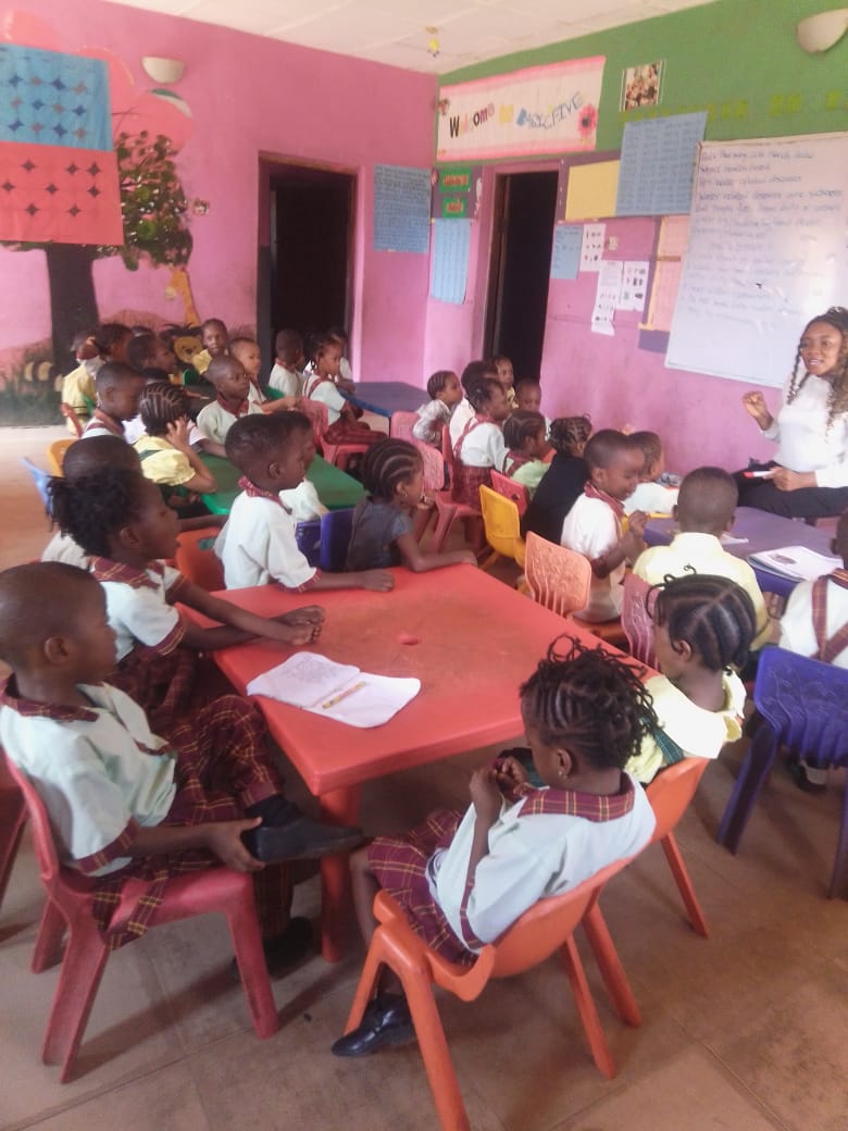 Public speaking coaching session